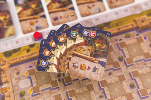 Pegasus Spiele – Thebai: Neue Aufträge [Mini-Erweiterung]