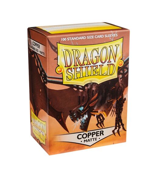 Dragon Shield: Matte – Copper (100)