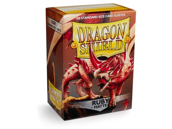 Dragon Shield: Matte – Ruby (100)