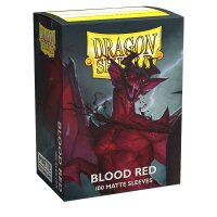 Dragon Shield: Matte – Blood Red(100)
