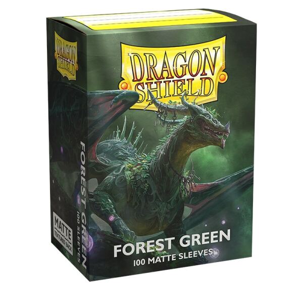 Dragon Shield: Matte –  Forest Green (100)