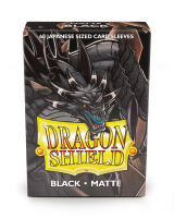 Dragon Shield: Japanese Matte – Black(60)