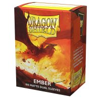 Dragon Shield: Matte – Dual Ember  (100)