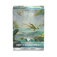 Dragon Shield: Dual Matte Art Sleeves – Landfall Series - Misty Rainforest