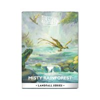 Dragon Shield: Dual Matte Art Sleeves – Landfall Series - Misty Rainforest