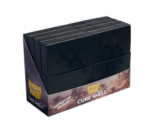 Dragon Shield: Cube Shell Box – Shadow Black