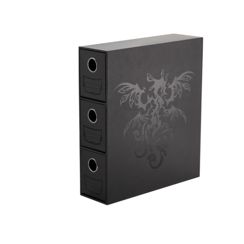 Dragon Shield: Fortress Card Drawers – Black