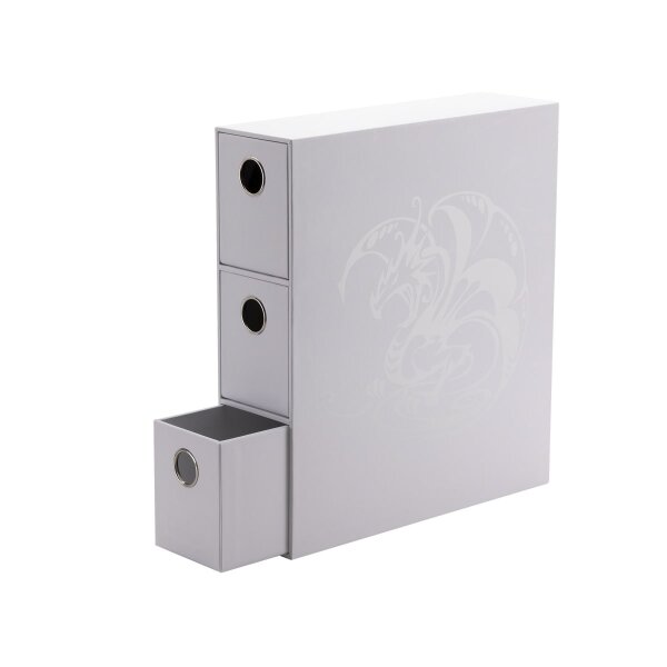 Dragon Shield: Fortress Card Drawers – White