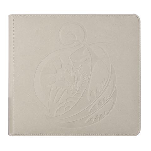 Dragon Shield: Card Codex Zipster Binder Regular – Ashen White