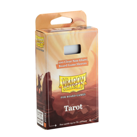 Dragon Shield: Board Game Sleeves Clear/NonGlare – Tarot (100)