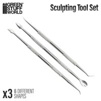 GreenStuffWorld 3x Modellierwerkzeug Set