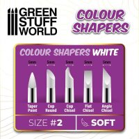 GreenStuffWorld Modellierpinsel Größe 2 5er Set