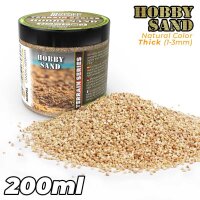 GreenStuffWorld Grober Modellbausand - Natürliche...