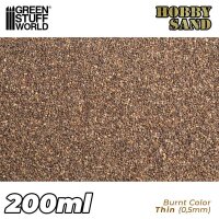 GreenStuffWorld Feiner Modellbausand - Burnt Bown 200ml