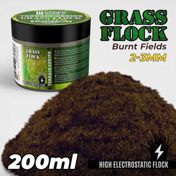GreenStuffWorld Grasfasern 2-3mm - BURNT FIELDS 200 ml
