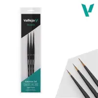 Vallejo Detail Pinsel, Definition Set