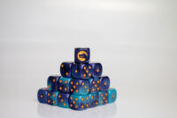 Celestial Scale D6 Fantasy Dice 20Stk