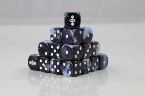 Tideborn D6 Fantasy Dice 20Stk