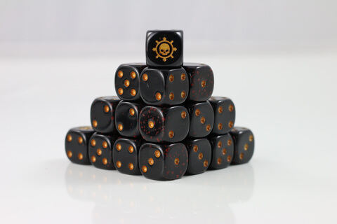 Dark Chains D6 Fantasy Dice 20Stk
