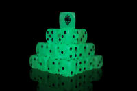 Spectral Glow D6 Fantasy Dice 20Stk