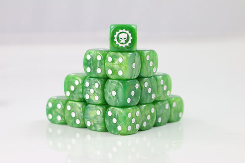 Skullcrack Rollers D6 Fantasy Dice 20Stk