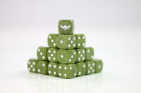 Winged Skull D6 Sci-Fi Dice 20Stk