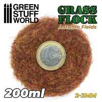 GreenStuffWorld Grasfasern 2-3mm - AUTUMN FIELDS 200 ml