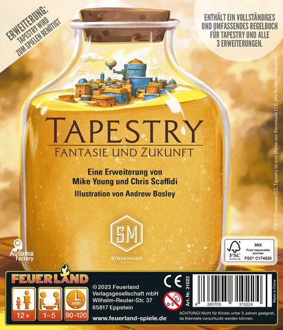 Tapestry: Fantasie und Zukunft