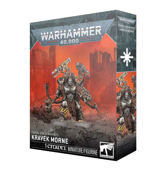 Warhammer 40.000 Kravek Morne der Iron Warriors