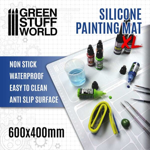 GreenstuffWorld Silikon-Malmatte 400x600mm