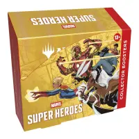 Magic: The Gathering – Marvel Super Heroes Collector-Booster Display englisch