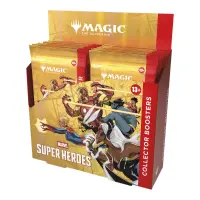 Magic: The Gathering – Marvel Super Heroes Collector-Booster Display englisch