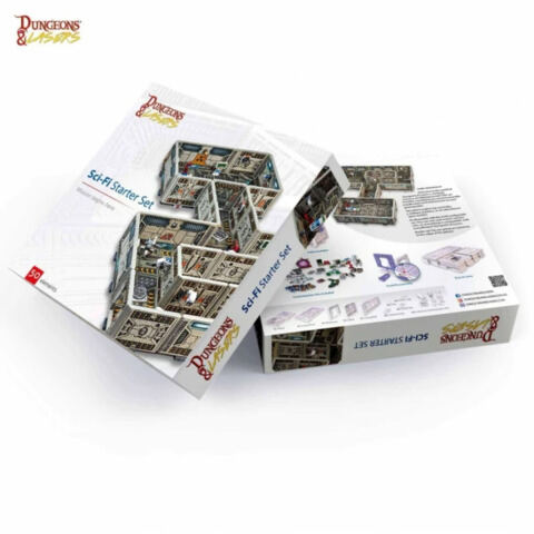 SCI-FI STARTER SET D&L: PrismaCast™ PRE-PAINTED TERRAINS