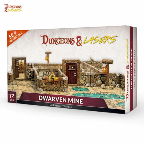DWARVEN MINE D&L: PrismaCast™ PRE-PAINTED TERRAINS