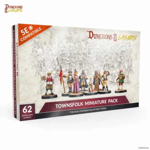 TOWNSFOLK MINIATURE PACK D&L: Miniatures