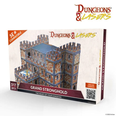 GRAND STRONGHOLD D&L: PrismaCast™ PRE-PAINTED TERRAINS