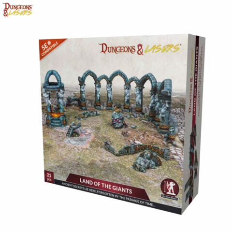 LAND OF THE GIANTS D&L: PrismaCast™ PRE-PAINTED TERRAINS