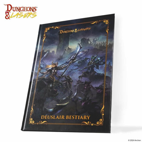 THE WORLD OF DEUSLAIR: BESTIARY BOOK (hardcover)  D&L: Fiction
