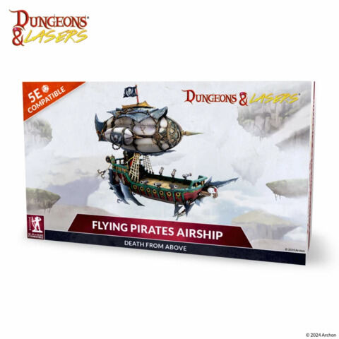 DEUSLAIR: FLYING PIRATES AIRSHIP D&L: Miniatures