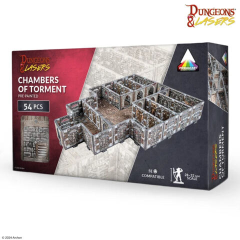 CHAMBERS OF TORMENT: PRE-PAINTED D&L: PrismaCast™ PRE-PAINTED TERRAINS