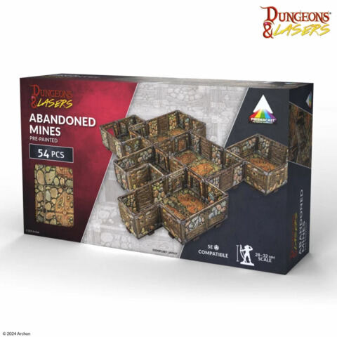 ABANDONED MINES: PRE-PAINTED  D&L: PrismaCast™ PRE-PAINTED TERRAINS