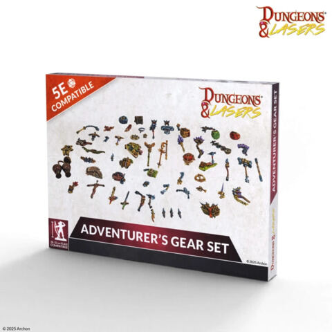 ADVENTURERS GEAR SET D&L: Miniatures