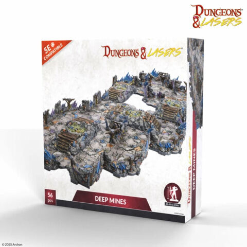 DEEP MINES D&L: PrismaCast™ PRE-PAINTED TERRAINS