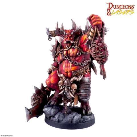 BAEF THE HORNED DEMON D&L: Miniatures