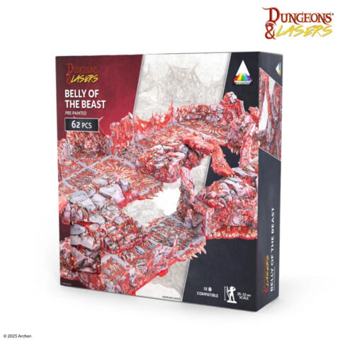 BELLY OF THE BEAST: PRE-PAINTED (FEBRUARY 2026) D&L: PrismaCast™ PRE-PAINTED TERRAINS