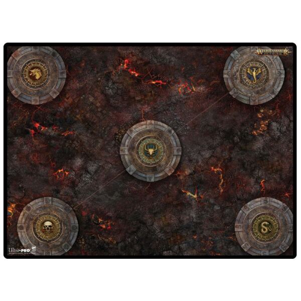 UP - Warhammer: Age of Sigmar Battle Mat: Spearhead: Fire & Jade A