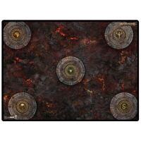 UP - Warhammer: Age of Sigmar Battle Mat: Spearhead: Fire...