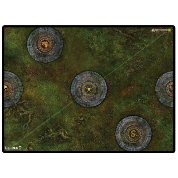 UP - Warhammer: Age of Sigmar Battle Mat: Spearhead: Fire & Jade B