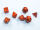 Chessex Scarab® Mini-hedral™ Scarlet/gold 7-Die Set