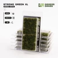 Gamers Grass Strong Green XL 12mm Tufts Wild XL